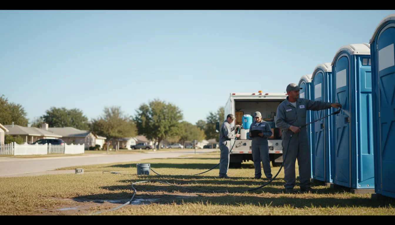Long-Term Portable Toilet Rental in Luzerne, IA near me